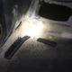 Here lies my Harbor Freight brush, which didn’t have what it takes.